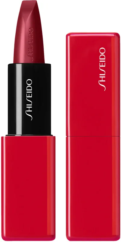Shiseido Makeup Technosatin gel lipstick - Бархатная помада, 4 г, оттенок 411 Scarlet Cluster