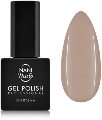 Гель-лак для ногтей NaniNails NANI Professional белый, с лампой UV/LED, стойкий, 6 мл, оттенок Light Coffee