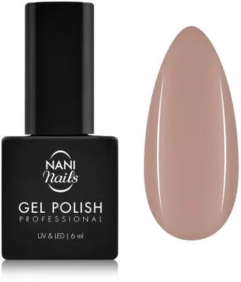 Гель-лак для ногтей NaniNails NANI Professional белый, с лампой UV/LED, стойкий, 6 мл, оттенок Mocha Mousse