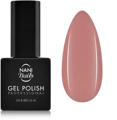 Гель-лак для ногтей NaniNails NANI Professional белый, с лампой UV/LED, стойкий, 6 мл, оттенок Terracotta Rose