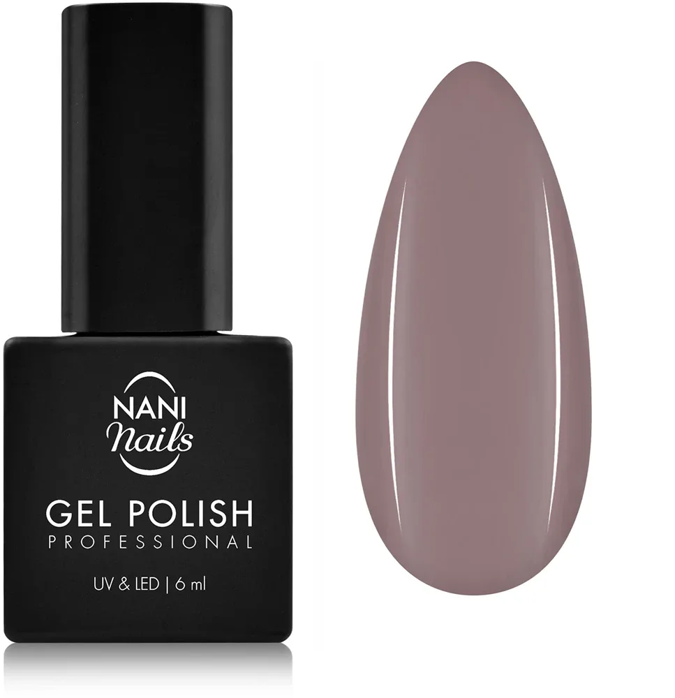 Гель-лак для ногтей NaniNails NANI Professional белый, с лампой UV/LED, стойкий, 6 мл, оттенок Mocha Nude