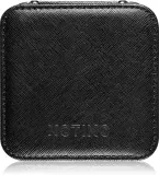 Шкатулка для украшений Notino Classy Collection Jewellery box чёрная, с отделениями, на молнии, 10,3 × 5,5 × 10,3 см Black — фото 2