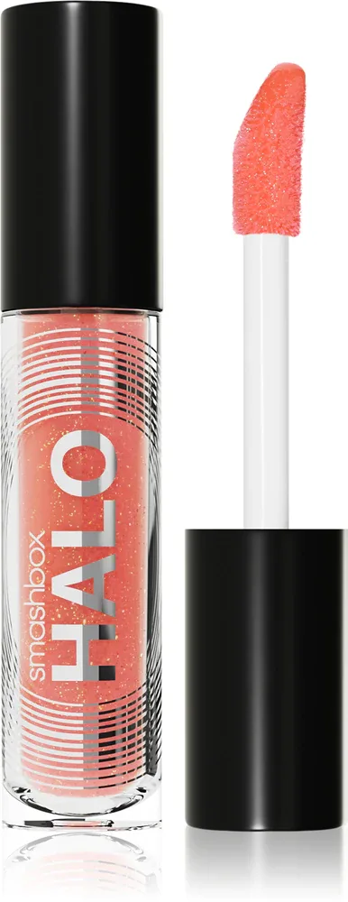 Smashbox Halo Plump + Glow Lip Gloss - Увлажняющий блеск для губ, оптически увеличивающий объем, 4.6 мл, оттенок Energy