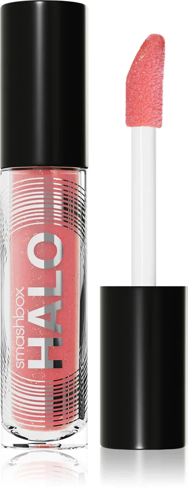 Smashbox Halo Plump + Glow Lip Gloss - Увлажняющий блеск для губ, оптически увеличивающий объем, 4.6 мл, оттенок Gem