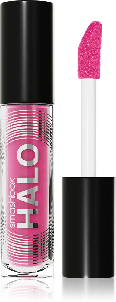 Smashbox Halo Plump + Glow Lip Gloss - Увлажняющий блеск для губ, оптически увеличивающий объем, 4.6 мл, оттенок Gula Glow