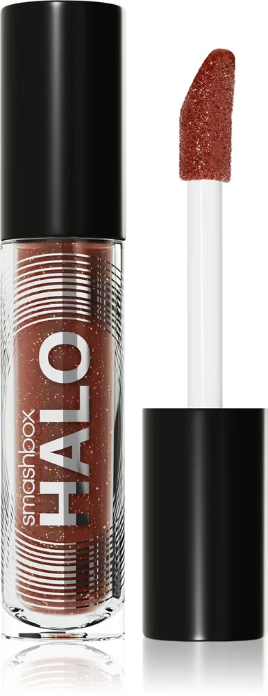 Smashbox Halo Plump + Glow Lip Gloss - Увлажняющий блеск для губ, оптически увеличивающий объем, 4.6 мл, оттенок Luster