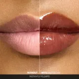 Smashbox Halo Plump + Glow Lip Gloss - Увлажняющий блеск для губ, оптически увеличивающий объем, 4.6 мл, оттенок Luster — фото 4