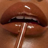 Smashbox Halo Plump + Glow Lip Gloss - Увлажняющий блеск для губ, оптически увеличивающий объем, 4.6 мл, оттенок Luster — фото 5