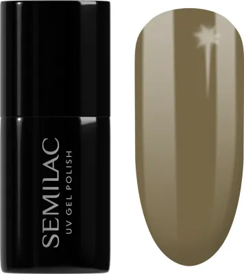 Semilac UV Hybrid WellBeing - Гибридный лак для ногтей с использованием УФ, 7 мл, оттенок 658 Sage Smoke