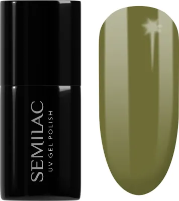 Semilac UV Hybrid WellBeing - Гибридный лак для ногтей с использованием УФ, 7 мл, оттенок 659 Matcha Latte