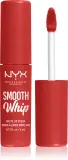 NYX Professional Makeup Smooth Whip Matte Lip Cream - Бархатная помадка с эффектом разглаживания, 4 мл, оттенок 05 Parfait — фото 1
