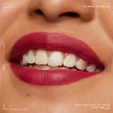 NYX Professional Makeup Smooth Whip Matte Lip Cream - Бархатная помадка с эффектом разглаживания, 4 мл, оттенок 14 Velvet Robe — фото 5