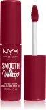 NYX Professional Makeup Smooth Whip Matte Lip Cream - Бархатная помадка с эффектом разглаживания, 4 мл, оттенок 15 Chocolate Mousse — фото 1