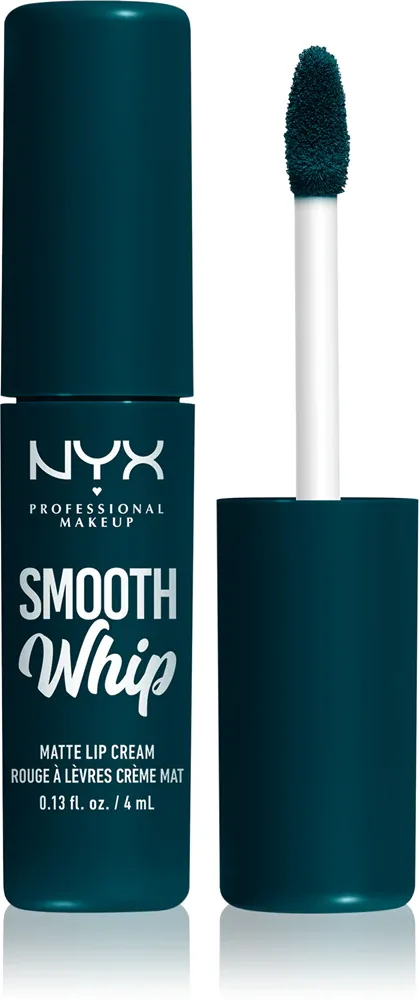 NYX Professional Makeup Smooth Whip Matte Lip Cream - Бархатная помадка с эффектом разглаживания, 4 мл, оттенок 16 Feelings