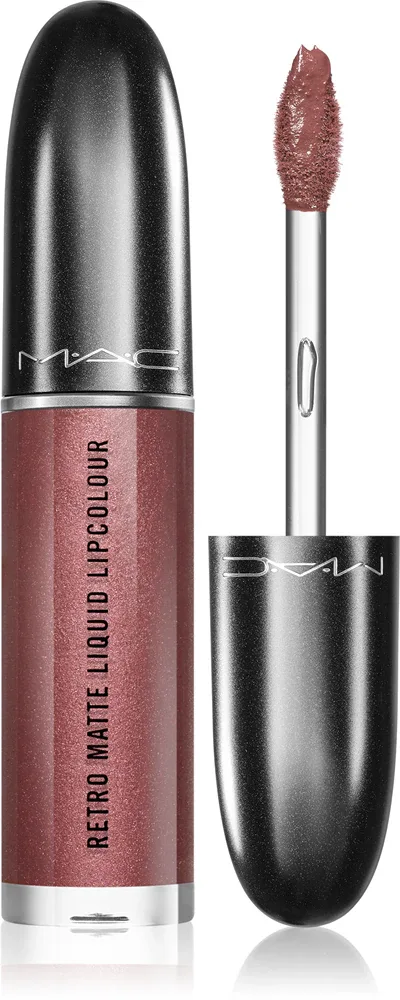 MAC Cosmetics Retro Matte Liquid Lipcolour - Матовая жидкая помада, 5 мл, оттенок Gemz & Roses