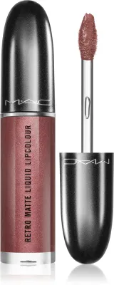MAC Cosmetics Retro Matte Liquid Lipcolour - Матовая жидкая помада, 5 мл, оттенок Gemz & Roses