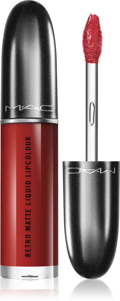 MAC Cosmetics Retro Matte Liquid Lipcolour - Матовая жидкая помада, 5 мл, оттенок Feels so Grand
