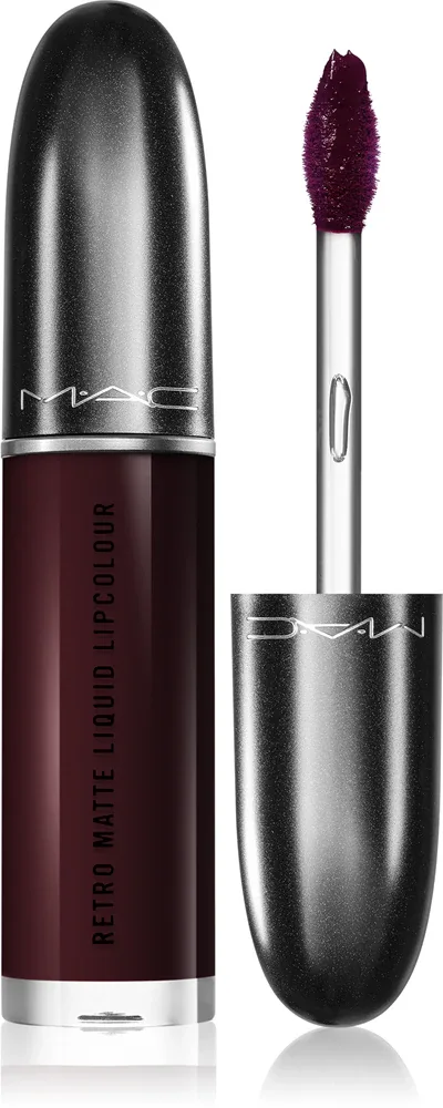 MAC Cosmetics Retro Matte Liquid Lipcolour - Матовая жидкая помада, 5 мл, оттенок High Drama
