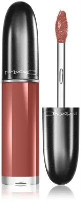 MAC Cosmetics Retro Matte Liquid Lipcolour - Матовая жидкая помада, 5 мл, оттенок Topped with Brandy