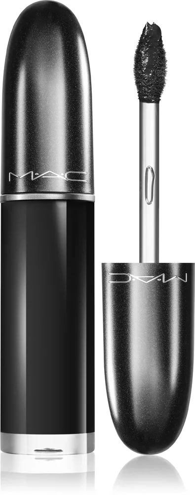 MAC Cosmetics Retro Matte Liquid Lipcolour - Матовая жидкая помада, 5 мл, оттенок Caviar