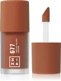 3INA The No-Rules Cream - Многофункциональный косметический продукт для макияжа глаз, губ и лица, 8 мл, оттенок 677 - Medium, neutral brown — фото 1