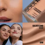 Gabriella Salvete SoulMatte Hyaluronic Foundation - Тональная основа с матовым покрытием, 30 мл, оттенок 04W Golden Sand Warm — фото 4