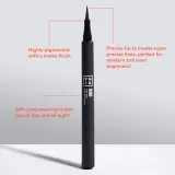 3INA The 24H Pen Eyeliner - Долговременный эйелайнер, 1.2 мл, оттенок 900 Black — фото 6