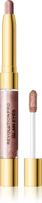 Revolution PRO Glam - Блестящие тени для век 2 в 1, 11 г