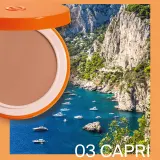 Collistar Mediterranea Sun Compact Foundation REFILL - Тональная основа в порошке SPF 15, 10.5 г, оттенок 03 Capri — фото 3
