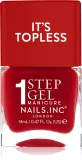Nails Inc. It’s Topless - Гибридный лак для ногтей для долговременного эффекта, 14 мл, оттенок Kendall — фото 1