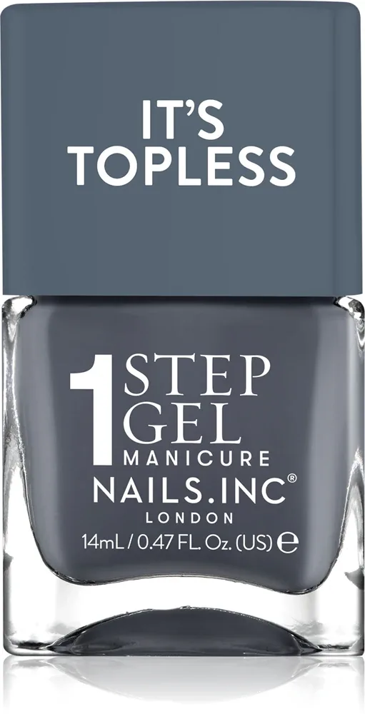 Nails Inc. It’s Topless - Гибридный лак для ногтей для долговременного эффекта, 14 мл, оттенок Emily