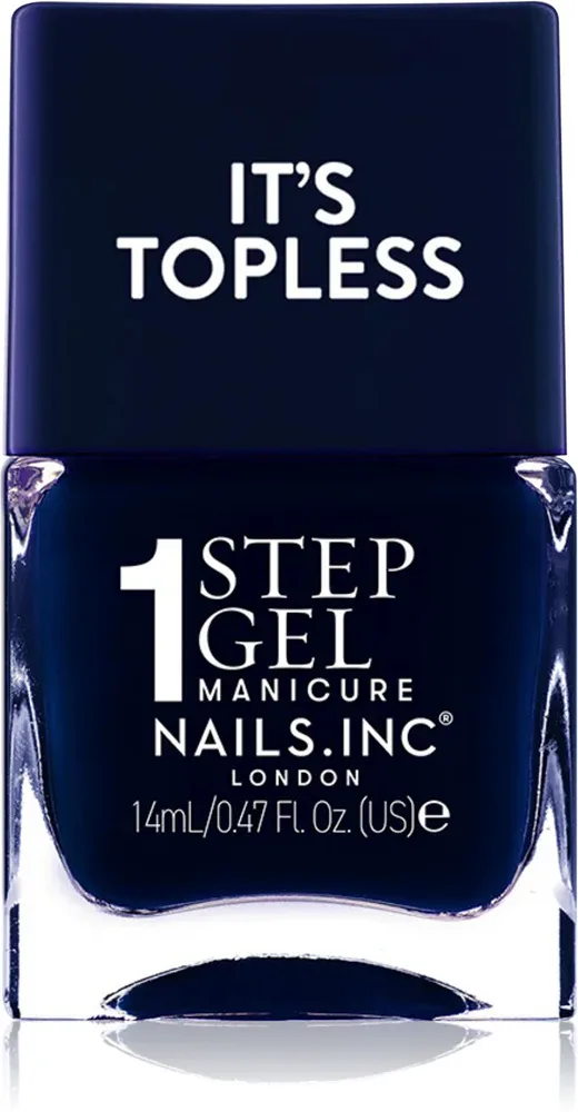 Nails Inc. It’s Topless - Гибридный лак для ногтей для долговременного эффекта, 14 мл, оттенок Whitney