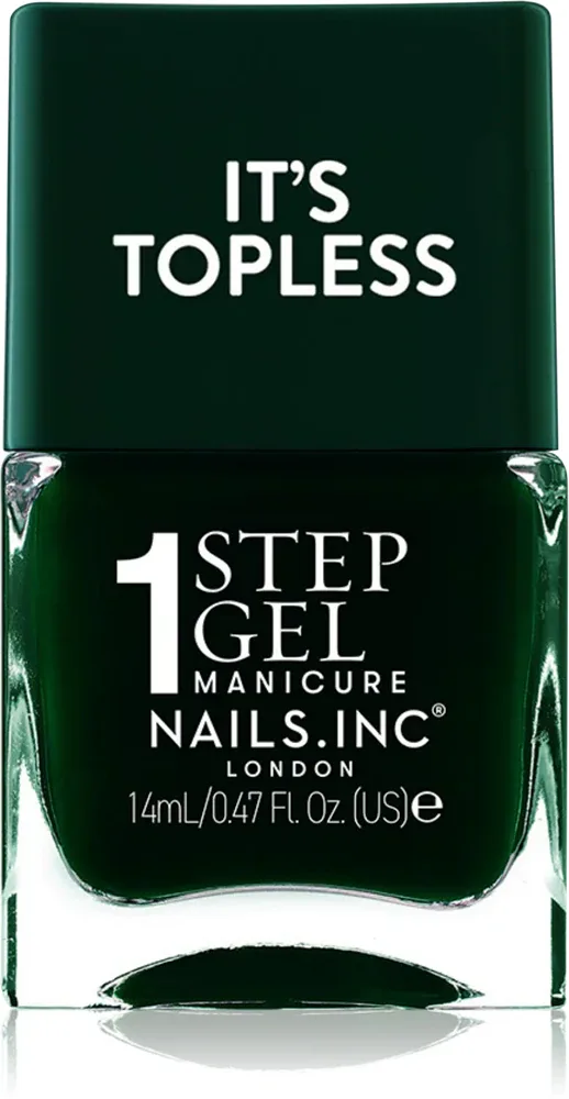 Nails Inc. It’s Topless - Гибридный лак для ногтей для долговременного эффекта, 14 мл, оттенок Jasmine