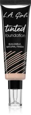 Крем тонирующий L.A. Girl Cosmetics Tinted Foundation увлажняющий, с лёгким покрытием, 30 мл, оттенок Ivory
