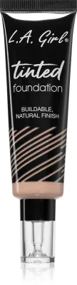 Крем тонирующий L.A. Girl Cosmetics Tinted Foundation увлажняющий, с лёгким покрытием, 30 мл, оттенок Bisque