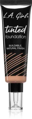 Крем тонирующий L.A. Girl Cosmetics Tinted Foundation увлажняющий, с лёгким покрытием, 30 мл, оттенок Medium Beige
