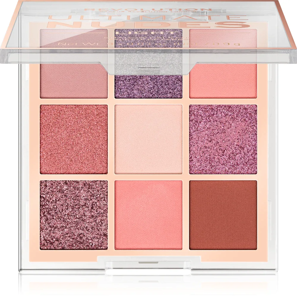Makeup Revolution Ultimate Nudes - Палетка теней для век: палетка теней для век, 8 г