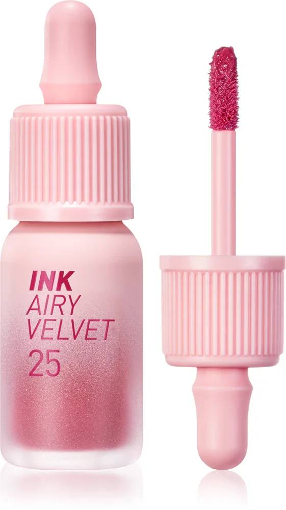 peripera Ink Airy Velvet - Матовая помада для губ, 4 г, оттенок 25 Zazzy Peach