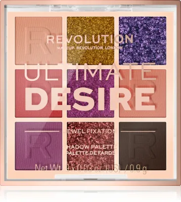Makeup Revolution Ultimate Desire - Палетка теней для век: палетка теней для век, 8.1 г