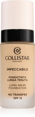 Collistar Impeccabile Long Wear Foundation - Тональная основа: травялый подклад, 30 мл