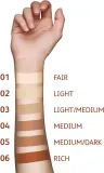 Astra Make-up Compact Foundation Balm - Кремовое тональное средство в компактной упаковке, 7.5 г, оттенок 06 Dark — фото 4