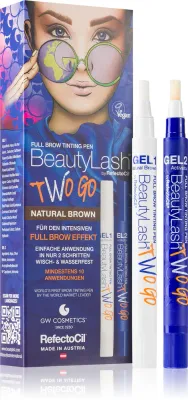 RefectoCil BeautyLash Two Go - Краска для бровей, 2 мл, оттенок Natural Brown