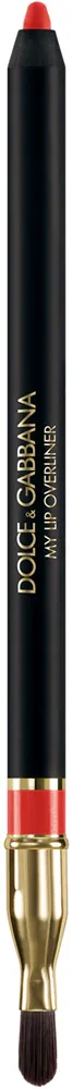 Dolce&Gabbana Classic My Lip Overliner - Карандаш для губ с кисточкой, 1.2 г, оттенок 09 My Bright Red - Bright Orange Toned Red