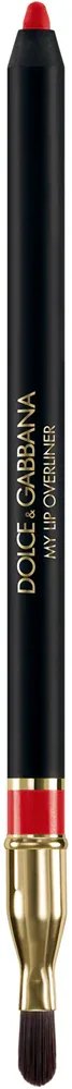 Dolce&Gabbana Classic My Lip Overliner - Карандаш для губ с кисточкой, 1.2 г, оттенок 08 My Devotion Red - Pink Toned Red