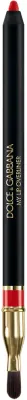 Dolce&Gabbana Classic My Lip Overliner - Карандаш для губ с кисточкой, 1.2 г, оттенок 08 My Devotion Red - Pink Toned Red