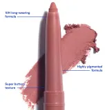 3INA The Automatic Lip Pencil - Карандаш для губ, 0.35 г, оттенок 503 - Nude pink — фото 3