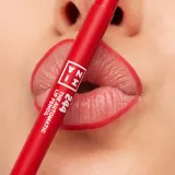 3INA The Automatic Lip Pencil - Карандаш для губ, 0.35 г, оттенок 244 - Classic red — фото 2