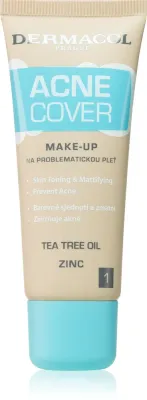 Dermacol Acne Cover - Тональная основа с маслом чайного дерева, 30 мл