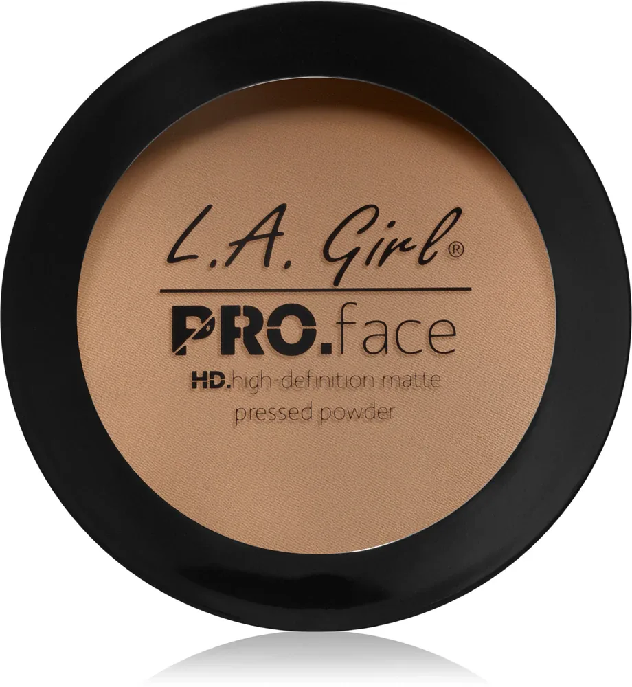 L.A. Girl Cosmetics PRO. Face HD - Пудра в компакте с матовым покрытием, 7 г, оттенок Buff