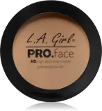 L.A. Girl Cosmetics PRO. Face HD - Пудра в компакте с матовым покрытием, 7 г, оттенок Buff — фото 1